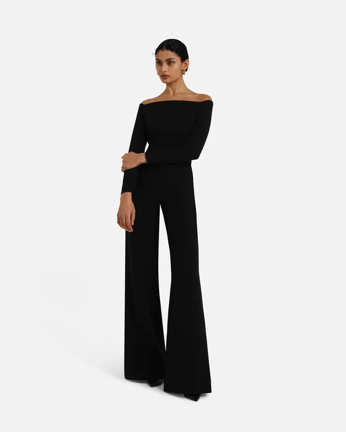 Icons Safiyaa Women Veasna Black Jumpsuit Black