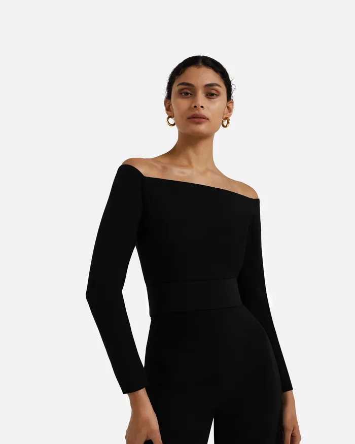 Icons Safiyaa Women Veasna Black Jumpsuit Black