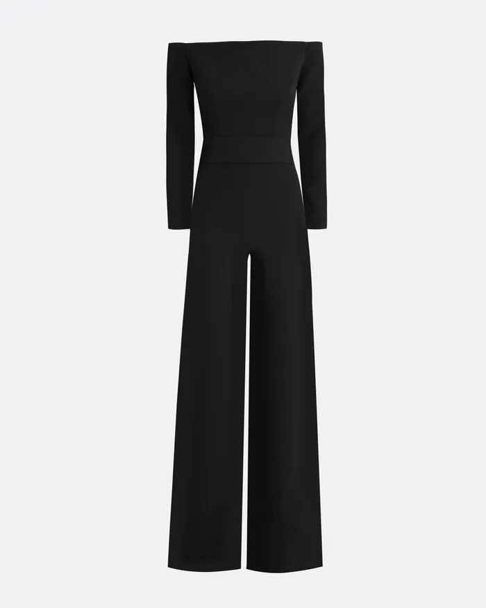Icons Safiyaa Women Veasna Black Jumpsuit Black