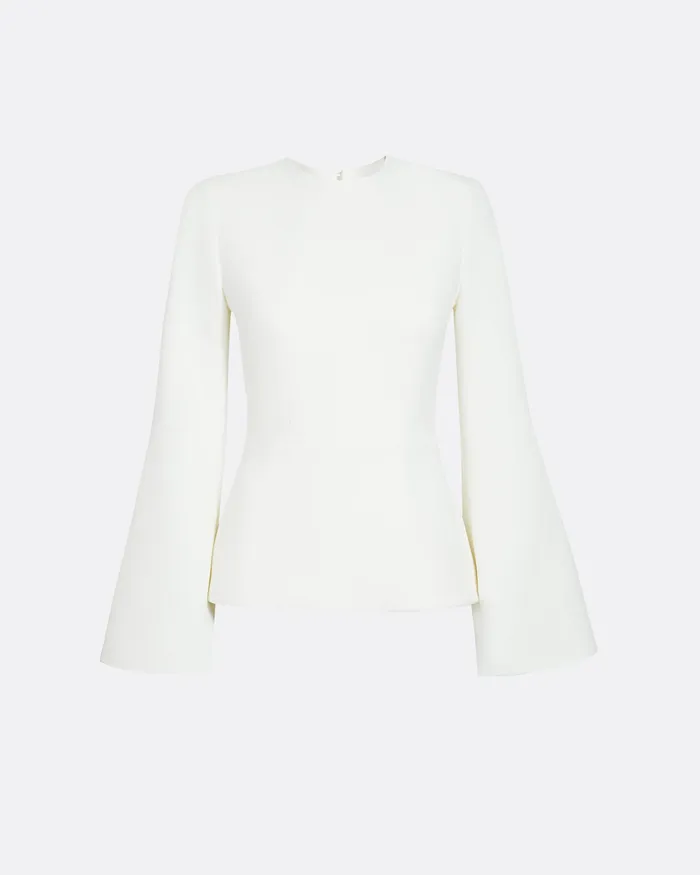 Icons Women Safiyaa Ida Ivory Top Ivory