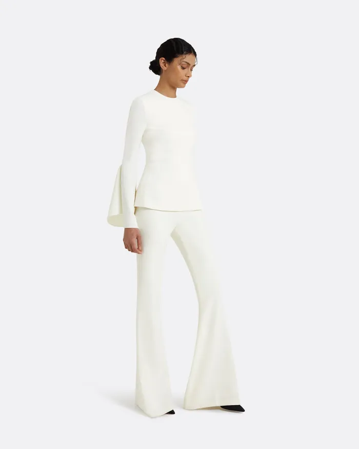 Icons Women Safiyaa Ida Ivory Top Ivory