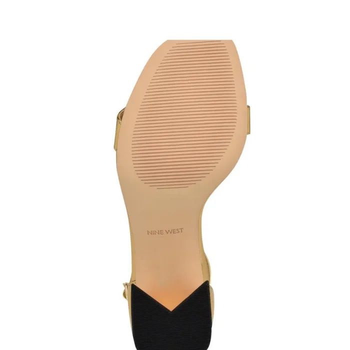 Ilea Ankle Strap Sandals Bronze Women Nine West Sandals
