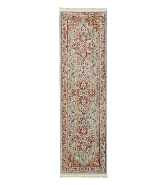 Indoor Living Strassburg Star Easy Care Polyester Rug Plow and Hearth Home Office