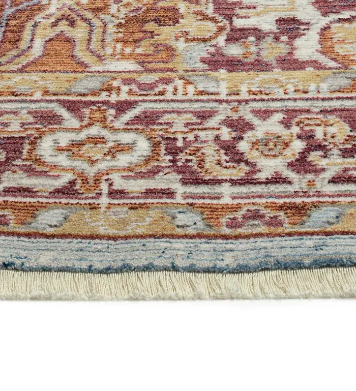 Indoor Living Strassburg Star Easy Care Polyester Rug Plow and Hearth Home Office