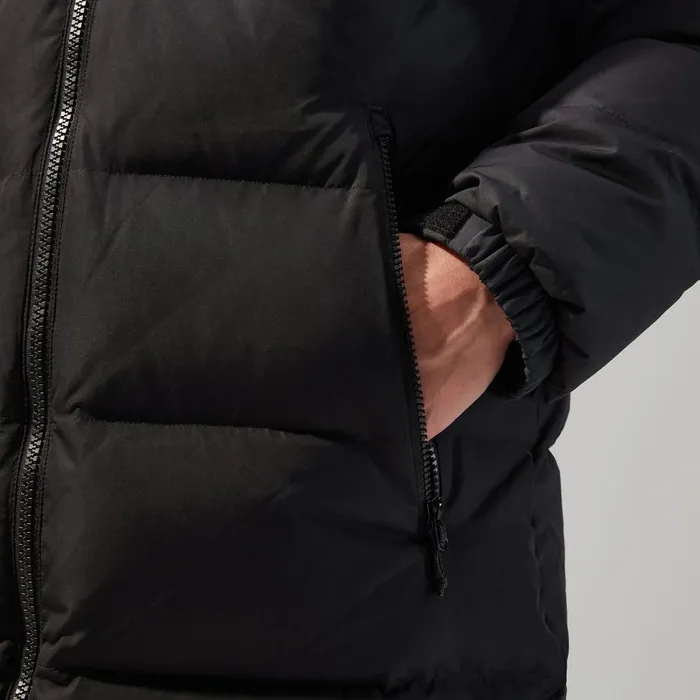 Insulated Men Berghaus Embo 2in1 Down Insulated Long Jacket 8211 Black