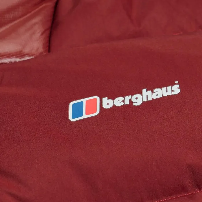 Insulated Women Berghaus Arkos Reflect Down Jacket 8211 Dark Red