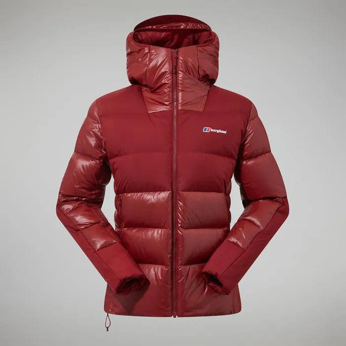 Insulated Women Berghaus Arkos Reflect Down Jacket 8211 Dark Red