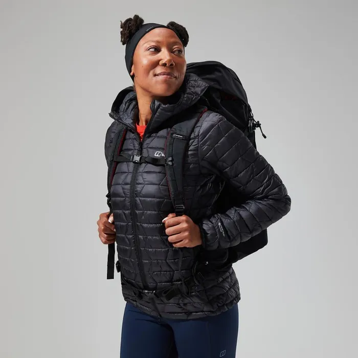 Insulated Women Berghaus Cuillin Insulated Hoody 8211 BlackGrey