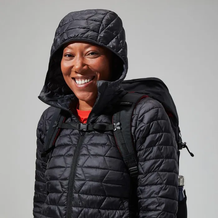 Insulated Women Berghaus Cuillin Insulated Hoody 8211 BlackGrey