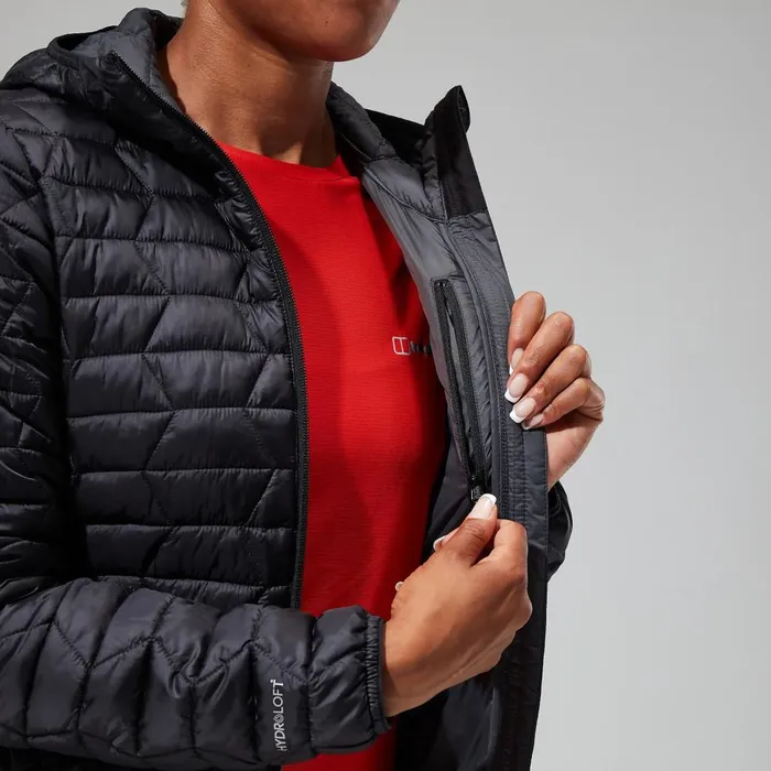 Insulated Women Berghaus Cuillin Insulated Hoody 8211 BlackGrey