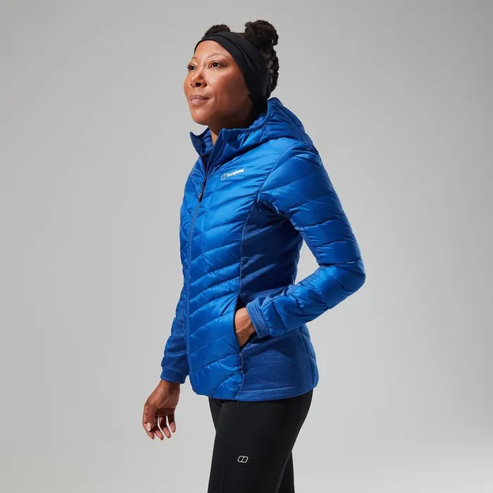 Insulated Women Berghaus Tephra Stretch Reflect Jacket 8211 Blue