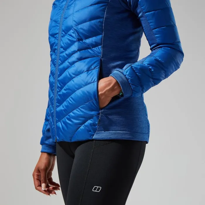 Insulated Women Berghaus Tephra Stretch Reflect Jacket 8211 Blue