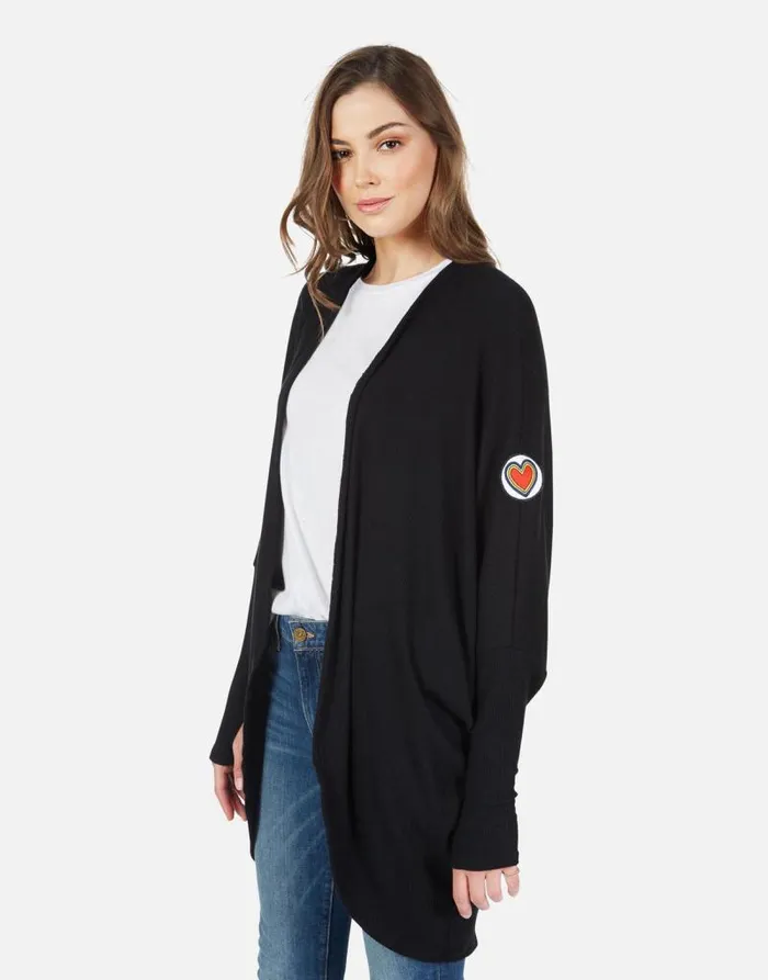 Irina Hippie Peace Love Black Women Lauren Moshi Sweaters and Knits