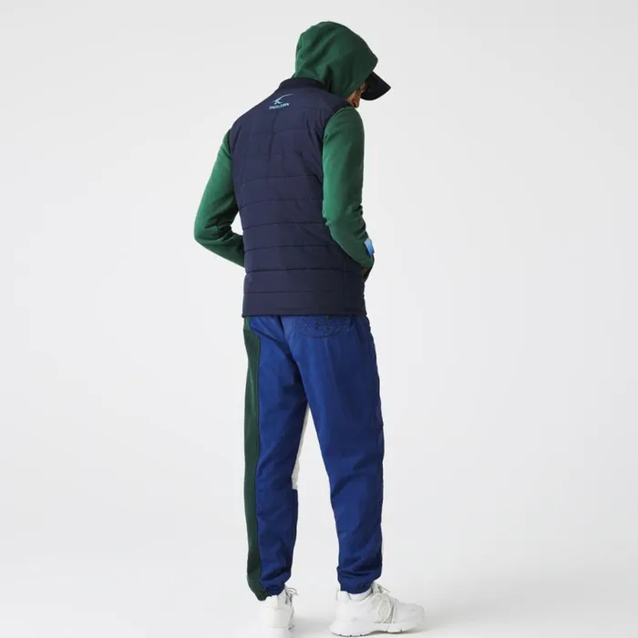 Jackets and Coats Men Lacoste Lacoste Sport X Tho Curin Vest Navy Blue Blue F65