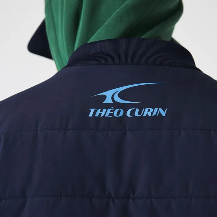 Jackets and Coats Men Lacoste Lacoste Sport X Tho Curin Vest Navy Blue Blue F65