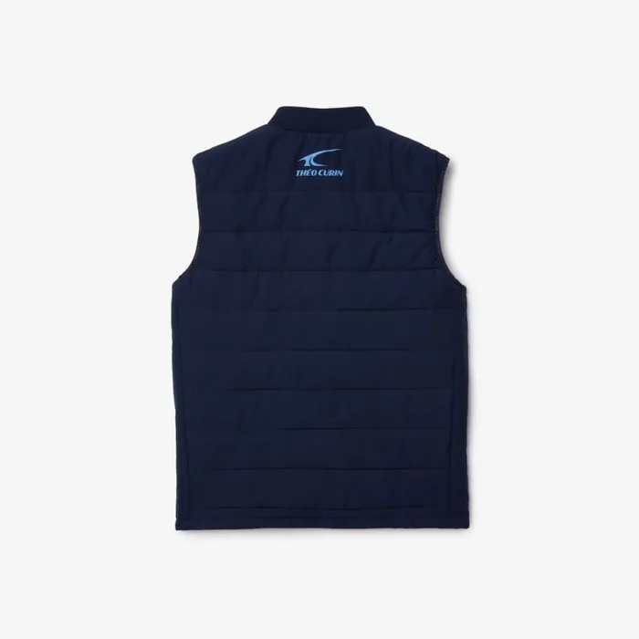 Jackets and Coats Men Lacoste Lacoste Sport X Tho Curin Vest Navy Blue Blue F65