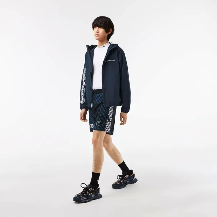 Jackets and Coats Men Lacoste Mens Track Jacket Blue Kxe