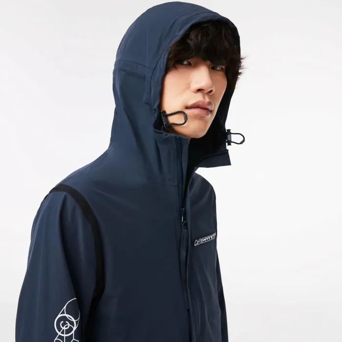 Jackets and Coats Men Lacoste Mens Track Jacket Blue Kxe