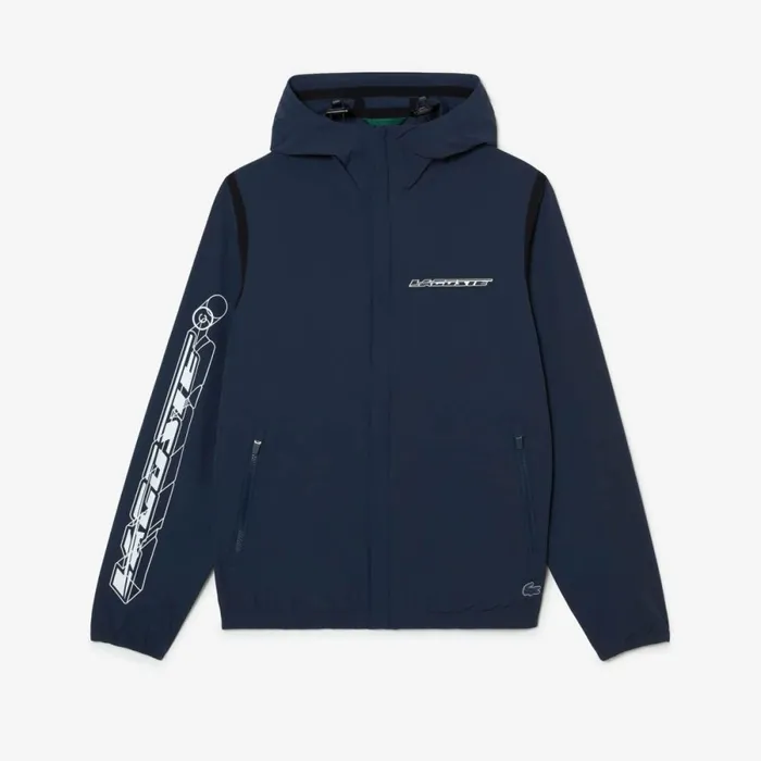 Jackets and Coats Men Lacoste Mens Track Jacket Blue Kxe