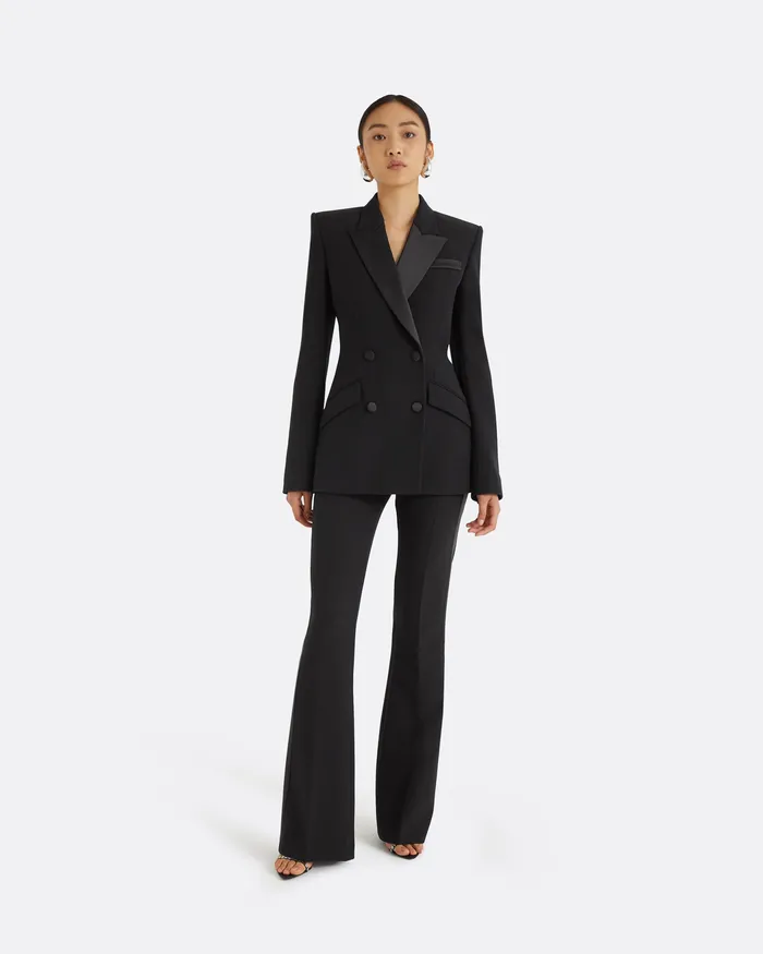 Jackets and Coats Safiyaa Women Wynnie Black Jacket Black