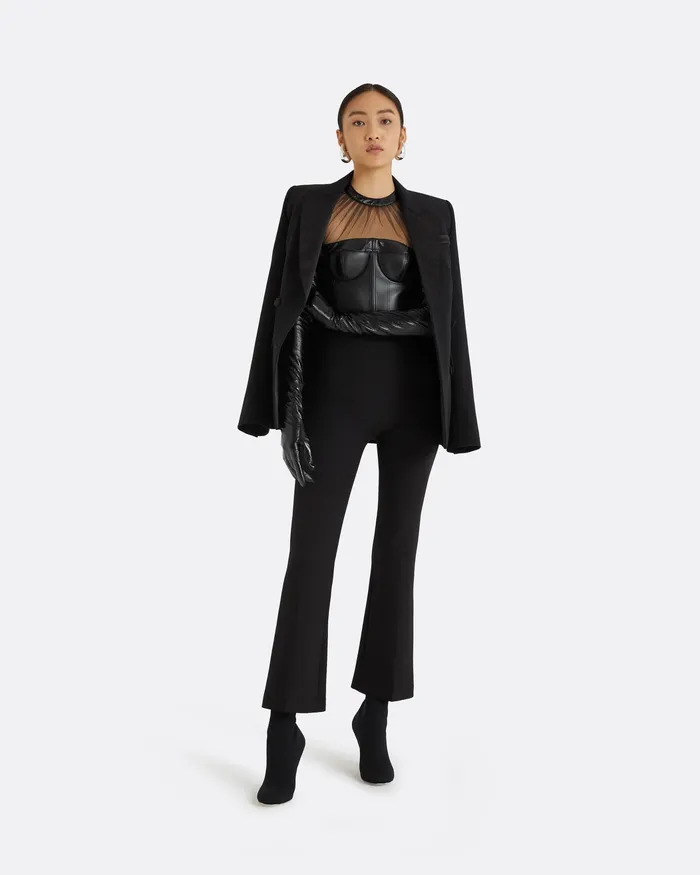 Jackets and Coats Safiyaa Women Wynnie Black Jacket Black