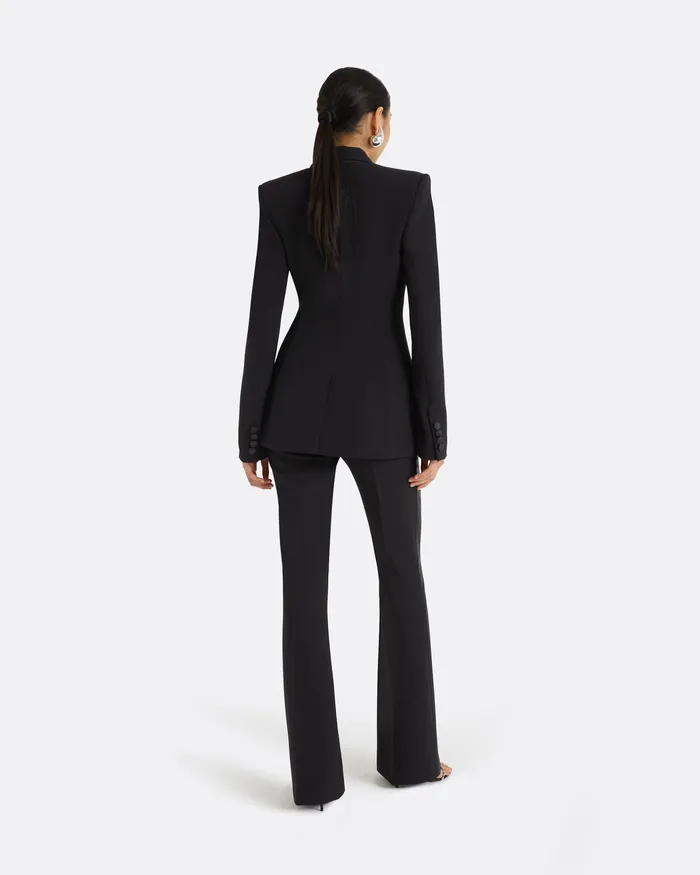 Jackets and Coats Safiyaa Women Wynnie Black Jacket Black