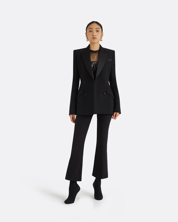 Jackets and Coats Safiyaa Women Wynnie Black Jacket Black