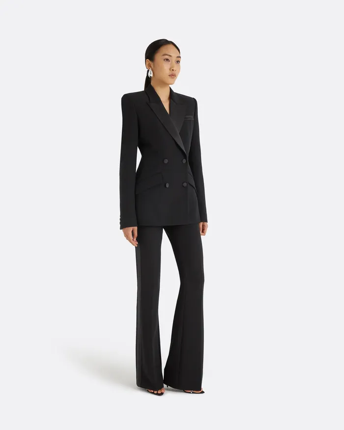 Jackets and Coats Safiyaa Women Wynnie Black Jacket Black