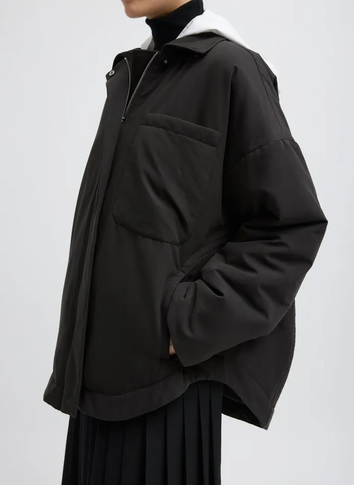 Jackets and Outerwear Women Tibi Clyde Padding Shirt Jacket
