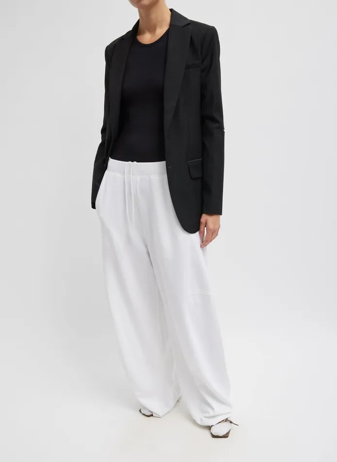 Jackets and Outerwear Women Tibi Tropical Wool Cutout Sleeve Marlon Blazer
