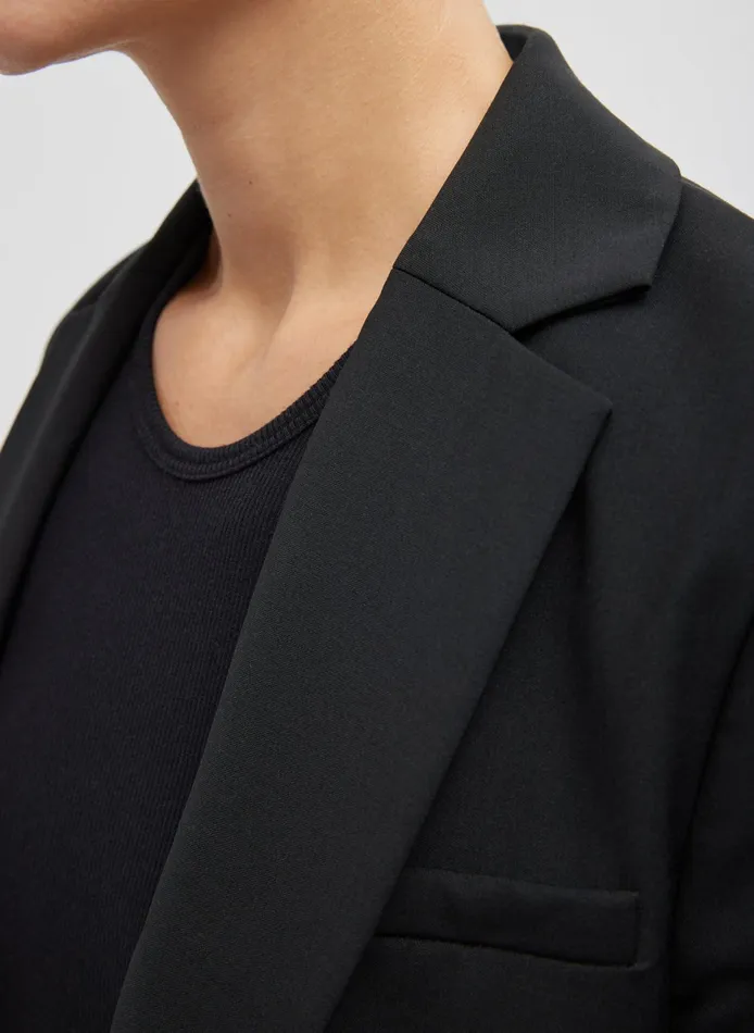 Jackets and Outerwear Women Tibi Tropical Wool Cutout Sleeve Marlon Blazer