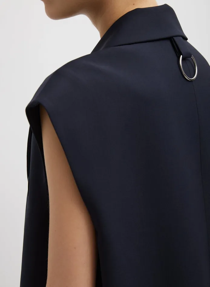 Jackets and Outerwear Women Tibi Tropical Wool Liam Vest