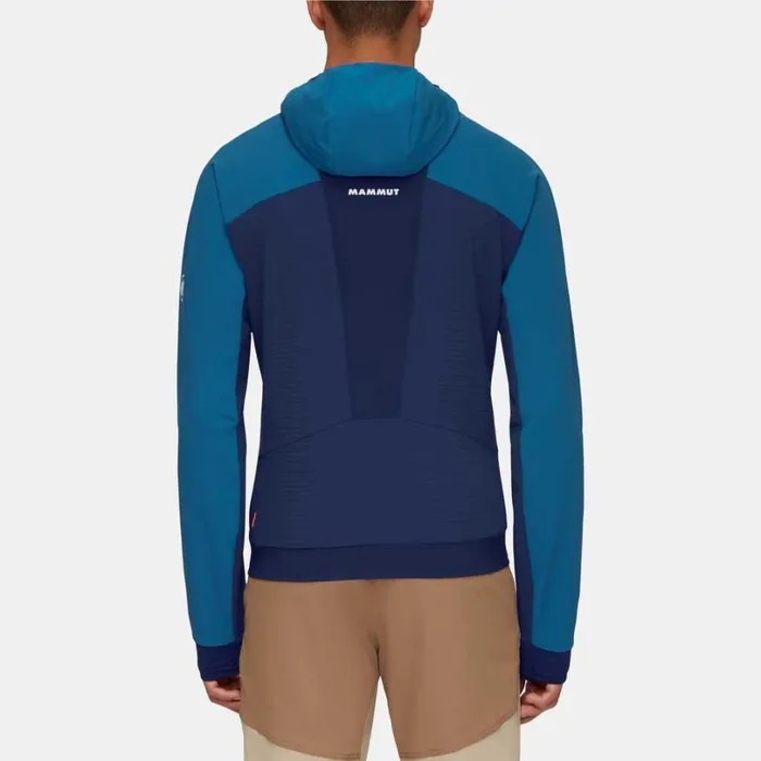 Jackets and Vests Men Mammut Aenergy SO Hybrid Hooded Jacket Deep Icemarine Jackets and Vests Men Mammut Aenergy SO Hybrid Hooded Jacket Deep Icemarine