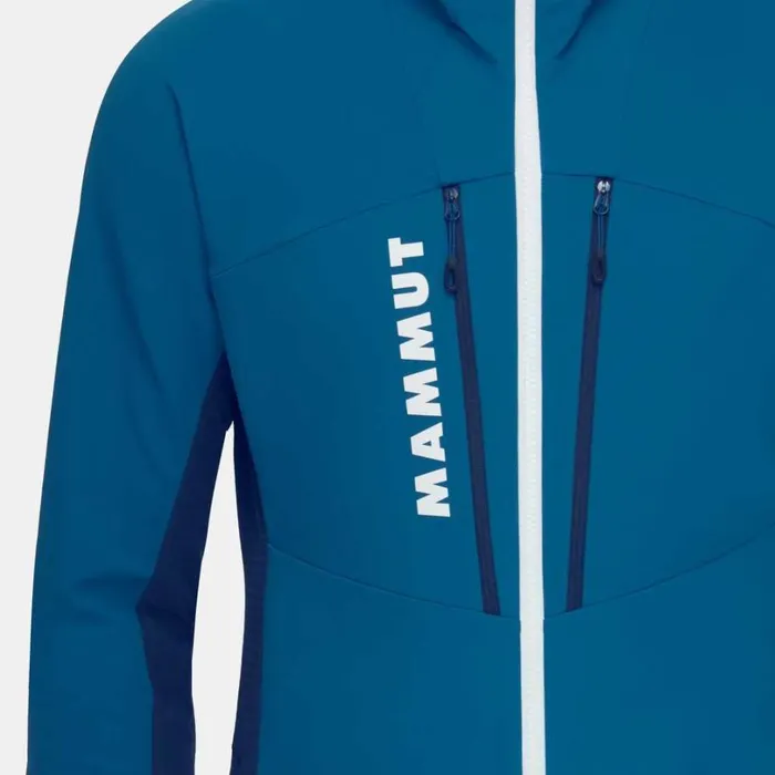 Jackets and Vests Men Mammut Aenergy SO Hybrid Hooded Jacket Deep Icemarine Jackets and Vests Men Mammut Aenergy SO Hybrid Hooded Jacket Deep Icemarine