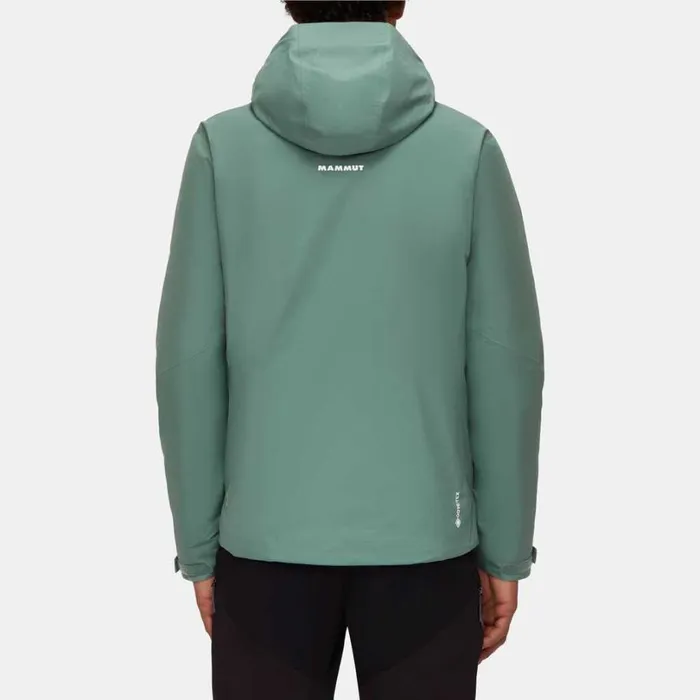 Jackets and Vests Men Mammut Convey 3 In 1 HS Hooded Jacket Dark Jadewoods