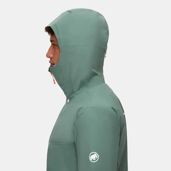 Jackets and Vests Men Mammut Convey 3 In 1 HS Hooded Jacket Dark Jadewoods