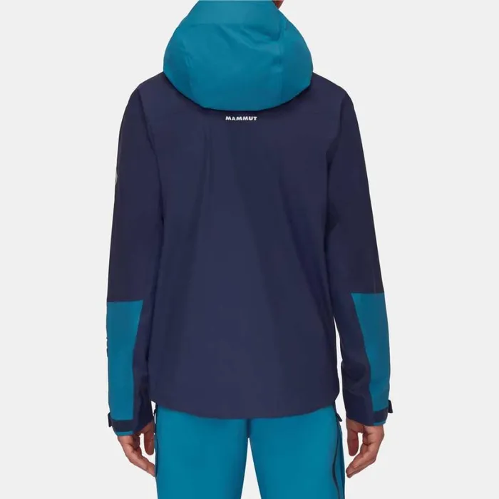 Jackets and Vests Men Mammut Haldigrat Air HS Hooded Jacket Marinedeep Ice Jackets and Vests Men Mammut Haldigrat Air HS Hooded Jacket Marinedeep Ice