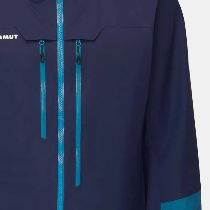 Jackets and Vests Men Mammut Haldigrat Air HS Hooded Jacket Marinedeep Ice Jackets and Vests Men Mammut Haldigrat Air HS Hooded Jacket Marinedeep Ice