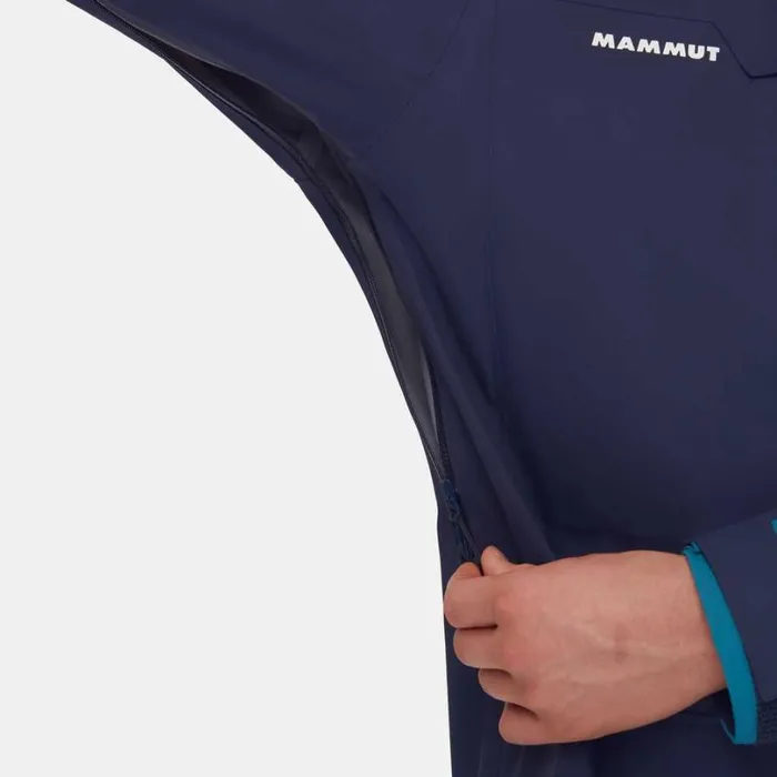 Jackets and Vests Men Mammut Haldigrat Air HS Hooded Jacket Marinedeep Ice Jackets and Vests Men Mammut Haldigrat Air HS Hooded Jacket Marinedeep Ice