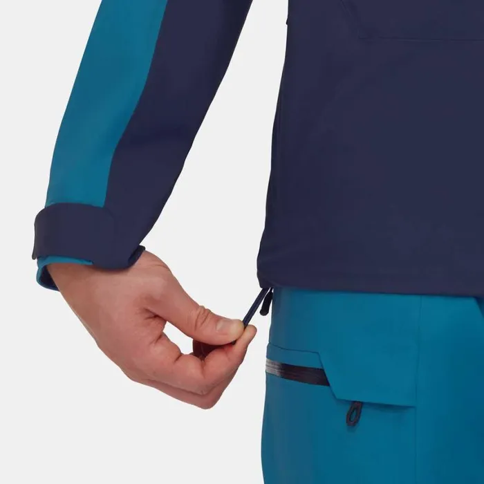 Jackets and Vests Men Mammut Haldigrat Air HS Hooded Jacket Marinedeep Ice Jackets and Vests Men Mammut Haldigrat Air HS Hooded Jacket Marinedeep Ice