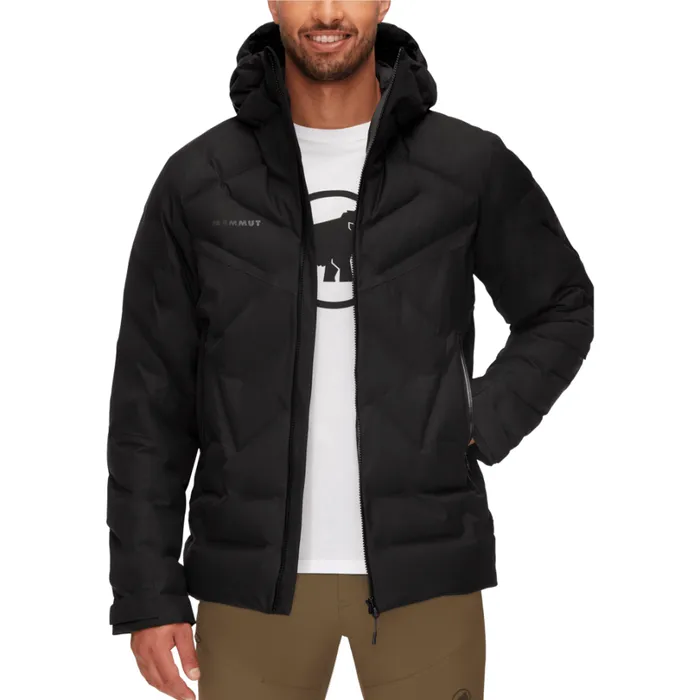 Jackets and Vests Men Mammut Photics HS Thermo Hooded Jacket Blackblack