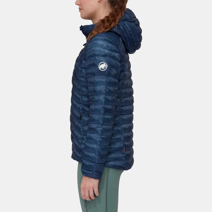 Jackets and Vests Women Mammut Albula IN Hooded Jacket Unexplored Deep Icemarine Jackets and Vests Women Mammut Albula IN Hooded Jacket Unexplored Deep Icemarine