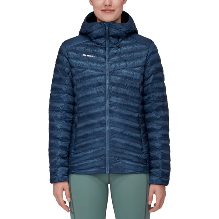 Jackets and Vests Women Mammut Albula IN Hooded Jacket Unexplored Deep Icemarine Jackets and Vests Women Mammut Albula IN Hooded Jacket Unexplored Deep Icemarine