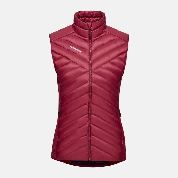 Jackets and Vests Women Mammut Albula IN Hybrid Vest Blood Red