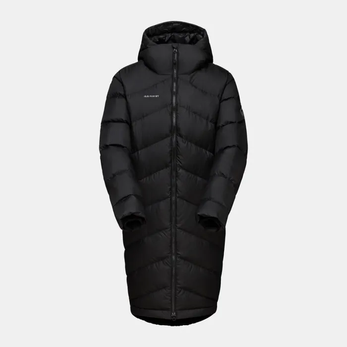 Jackets and Vests Women Mammut Fedoz IN Hooded Parka Black