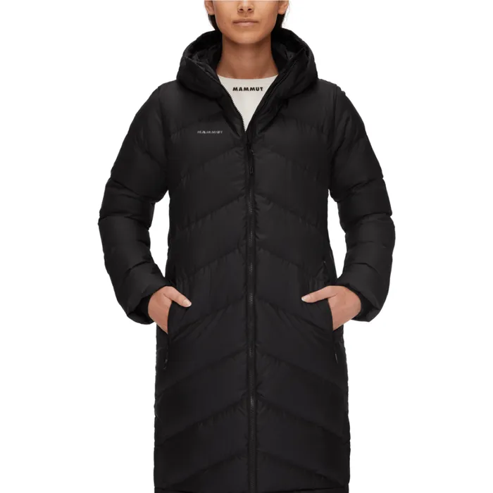 Jackets and Vests Women Mammut Fedoz IN Hooded Parka Black Jackets and Vests Women Mammut Fedoz IN Hooded Parka Black