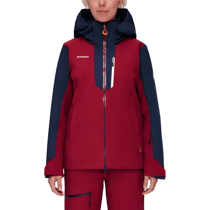 Jackets and Vests Women Mammut Stoney HS Thermo Jacket Blood Redmarine Jackets and Vests Women Mammut Stoney HS Thermo Jacket Blood Redmarine