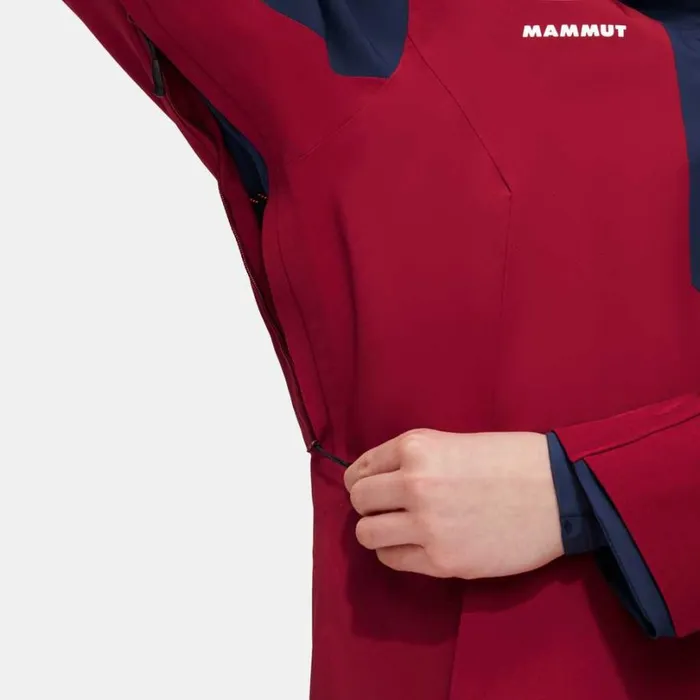 Jackets and Vests Women Mammut Stoney HS Thermo Jacket Blood Redmarine Jackets and Vests Women Mammut Stoney HS Thermo Jacket Blood Redmarine