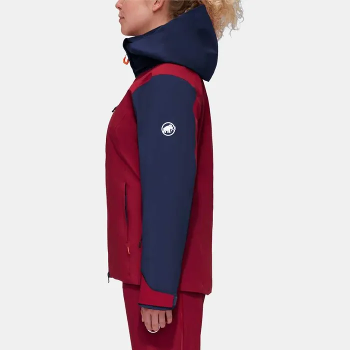 Jackets and Vests Women Mammut Stoney HS Thermo Jacket Blood Redmarine Jackets and Vests Women Mammut Stoney HS Thermo Jacket Blood Redmarine