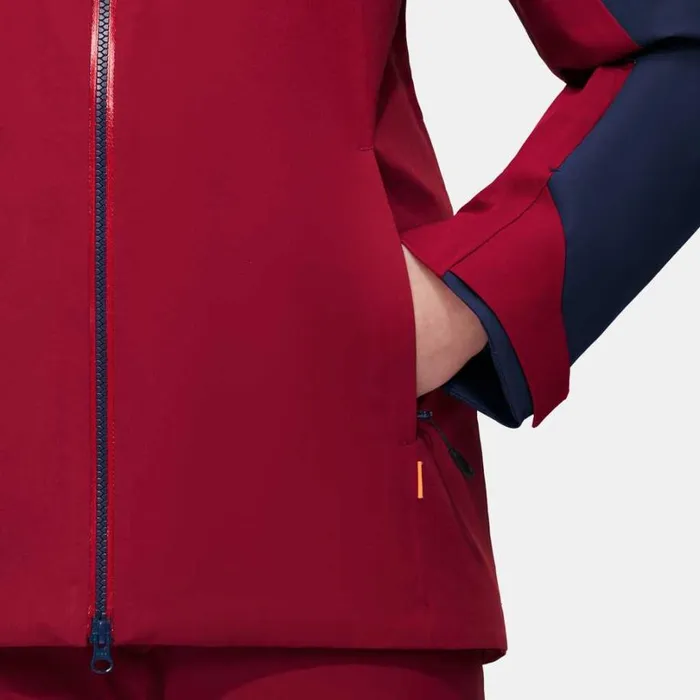 Jackets and Vests Women Mammut Stoney HS Thermo Jacket Blood Redmarine Jackets and Vests Women Mammut Stoney HS Thermo Jacket Blood Redmarine